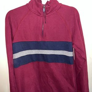 Half zip Chaps pull over size small
